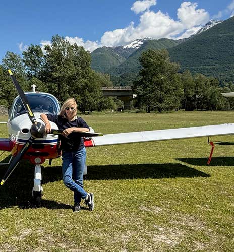 Pilot for a day by plane over Lake Iseo and Franciacorta
