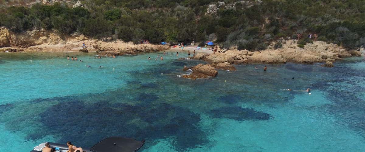 One-day Maxi Rib dinghy excursion among the islands of the La Maddalena Archipelago
