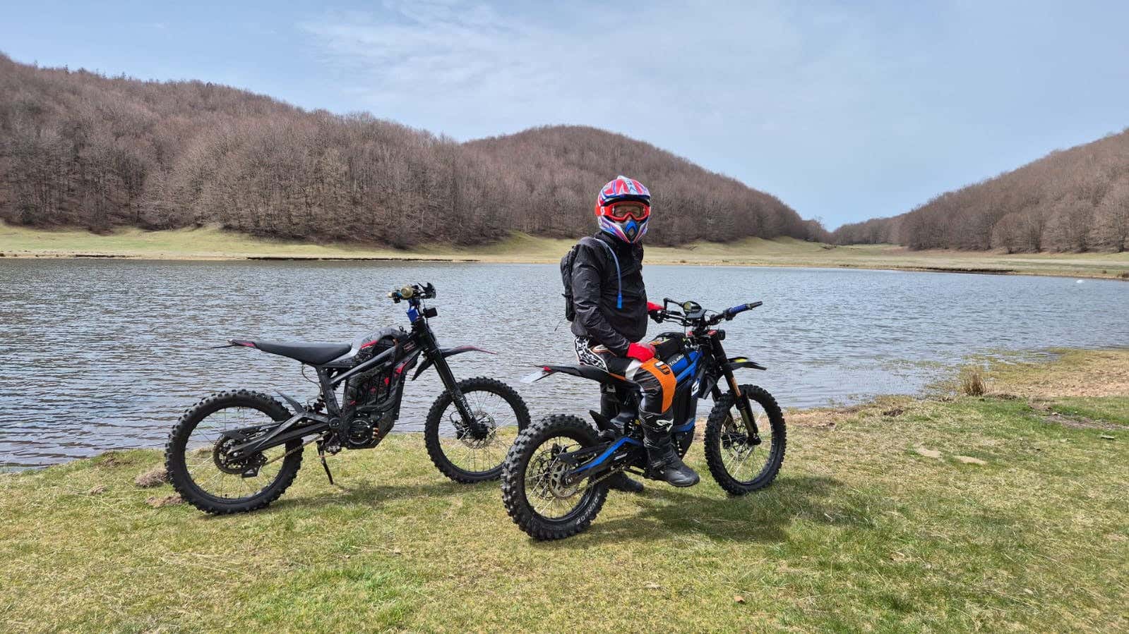 Tour in moto enduro elettrica vicino ad Avellino