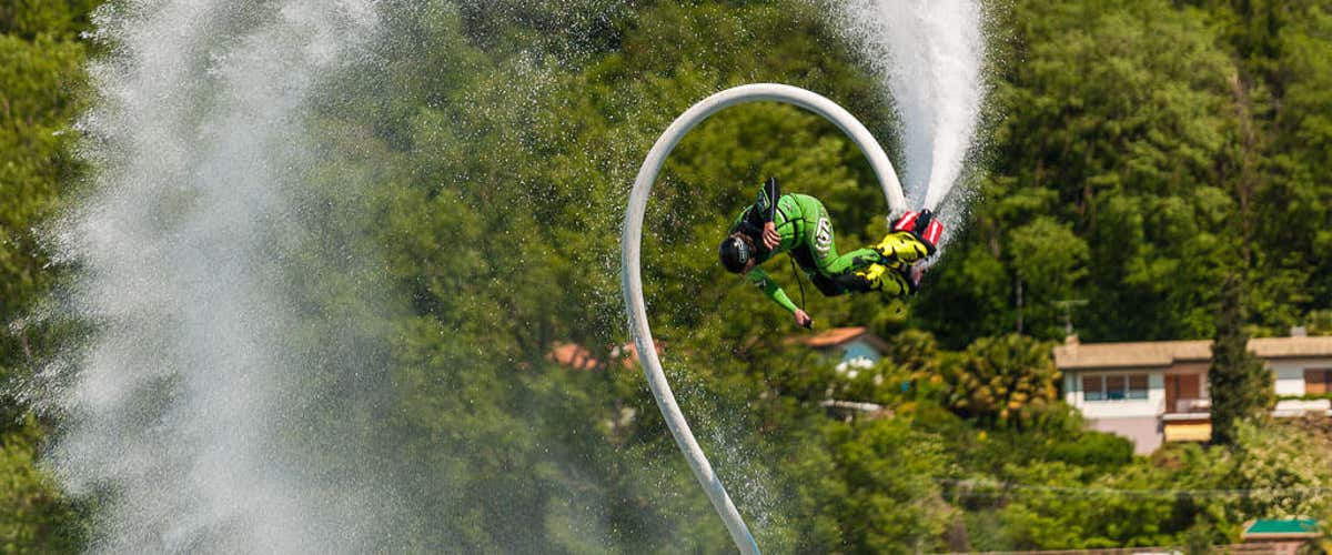 Super-Hero: Flyboard per tutti sul Lago Maggiore