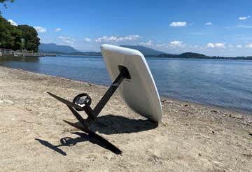 E-foil test in Ispra on Lake Maggiore
