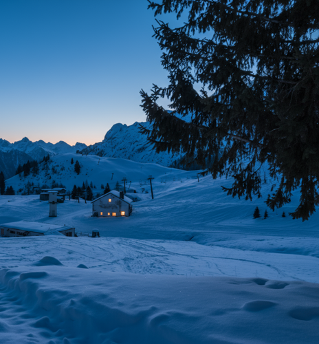 Ciaspolata serale a San Simone in Alta Val Brembana