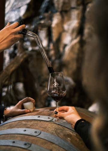 Tasting of 4 wines and visit to winery in Val di Cembra