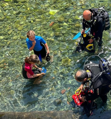 Battesimo del mare a Riomaggiore nell’Area Marina Protetta delle Cinque Terre