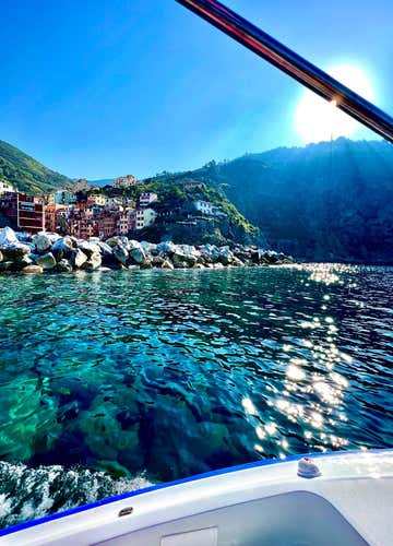 Snorkelling in Riomaggiore in the Cinque Terre Marine Protected Area
