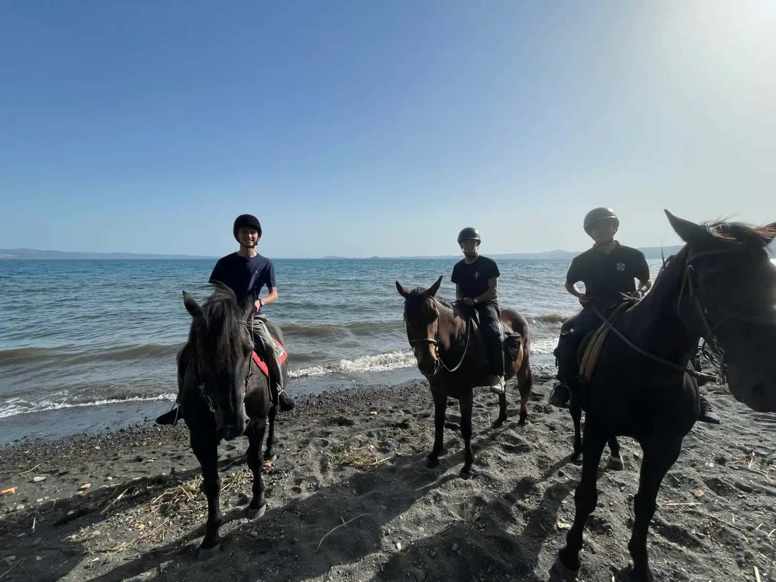 Passeggiata a cavallo di un'ora al Lago di Bolsena