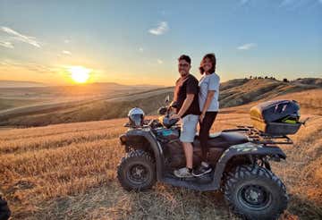 Quad bike tour and walk to the rock caves of Matera