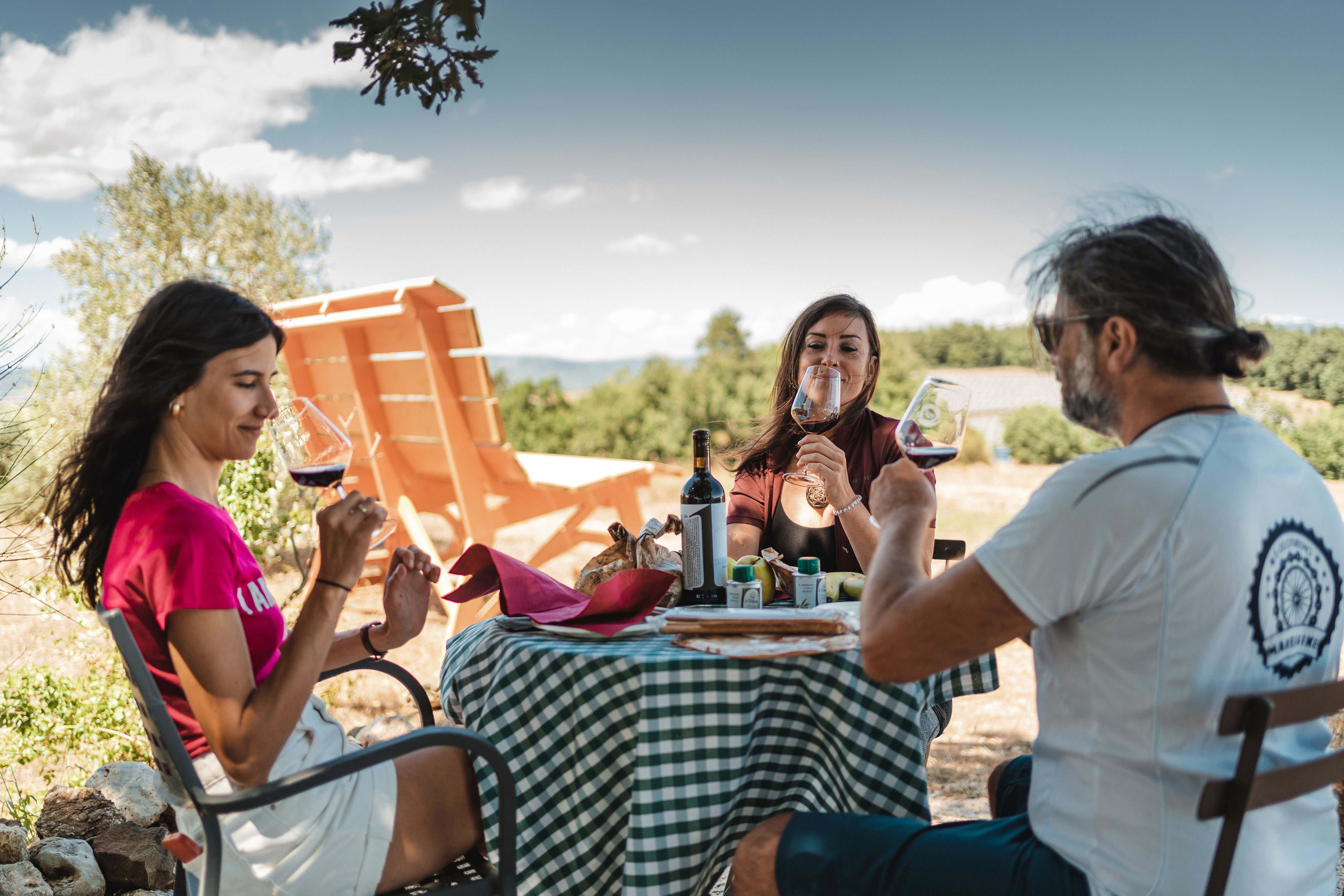 Picnic sulle colline della Maremma Toscana