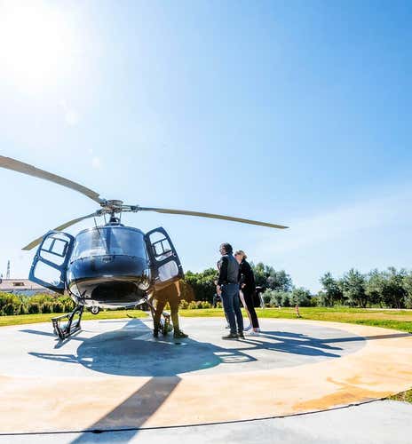 Helicopter pilot for a day in the province of Pisa