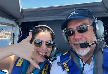 Battesimo del volo in idrovolante a Spotorno