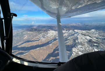 Panoramic ultralight aircraft flight over the Piacentine Valleys