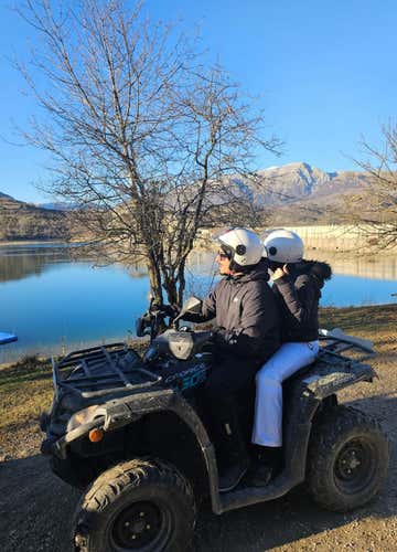 Tour in quad al Lago della Montagna Spaccata in Abruzzo