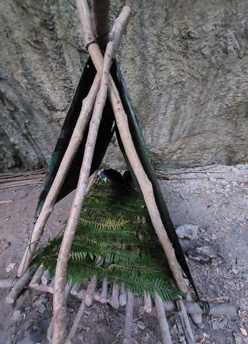 Day and night survival course in the province of Bergamo