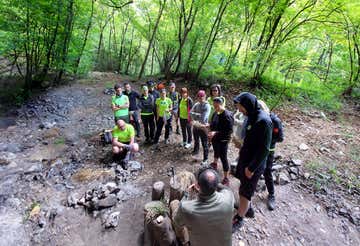 Day and night survival course in the province of Bergamo