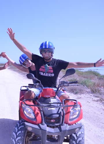 Quad bike tour near Marsala with sunset toast