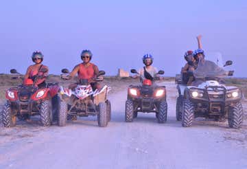 Quad bike tour near Marsala with sunset toast