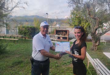 First ultralight flight over the Ligurian Riviera