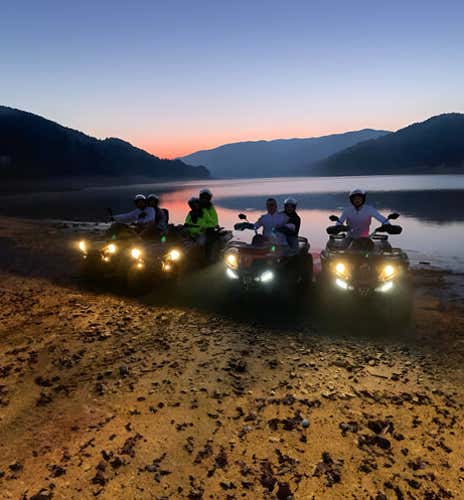 Quad bike tours in Sila National Park under the stars