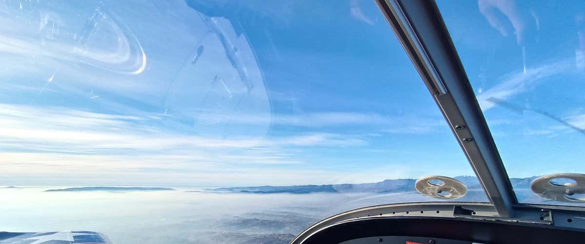 First ultralight flight in the province of Vicenza