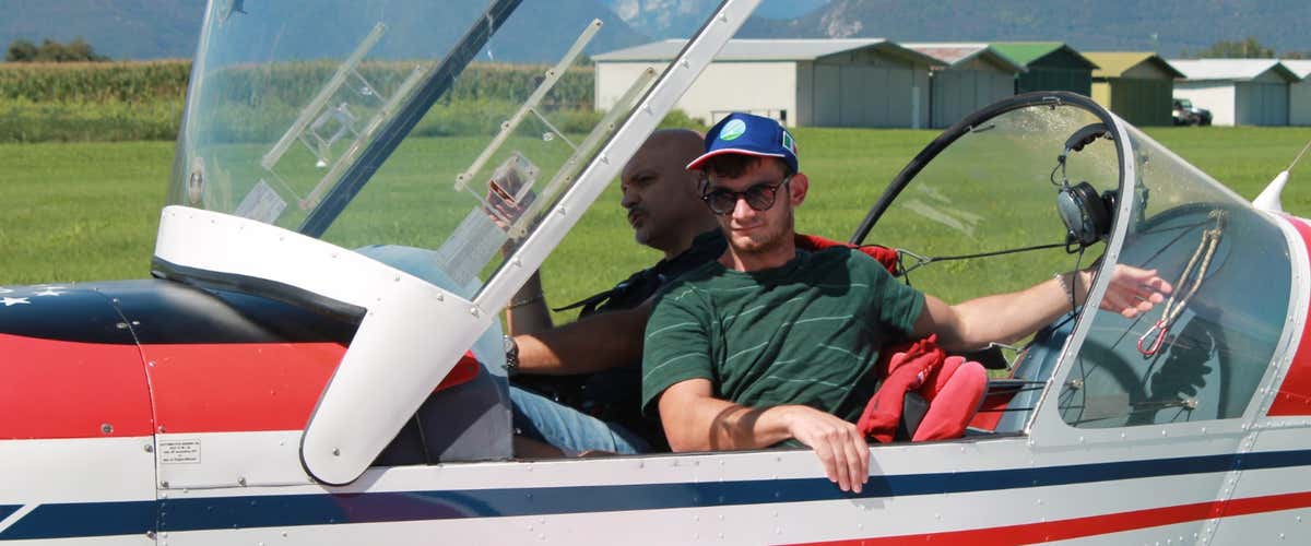 First ultralight flight in the province of Padua