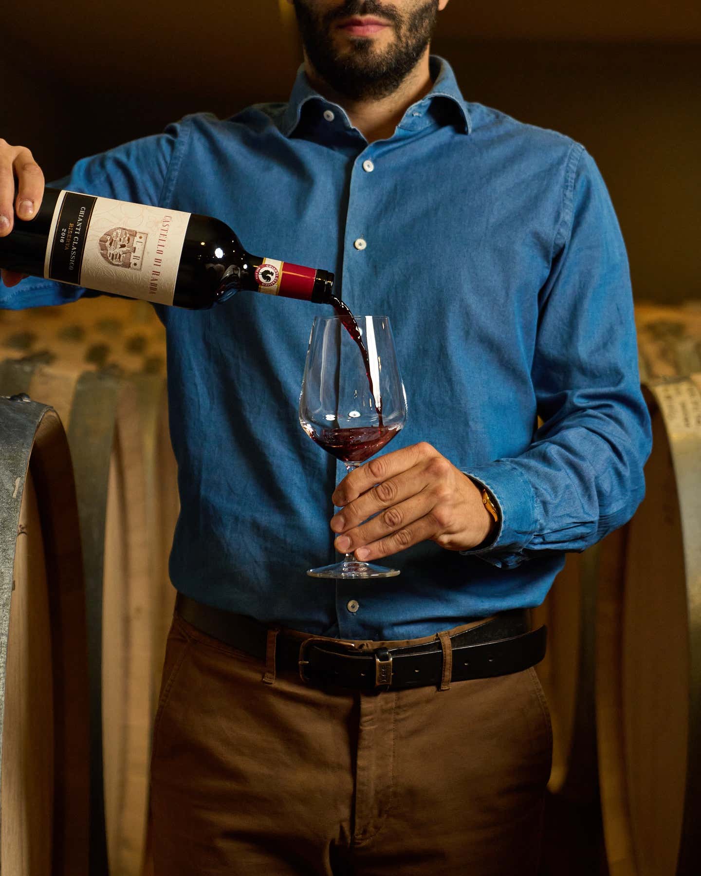 Degustazione dei vini più pregiati della casa e visita in cantina a Radda in Chianti