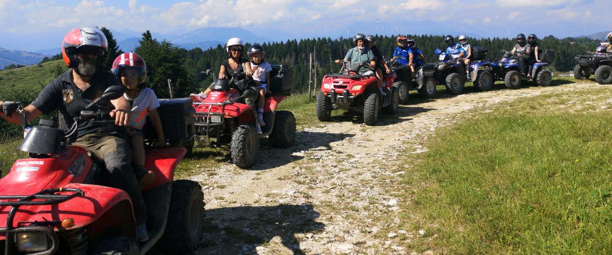 Tour in quad di una giornata sul Monte Grappa