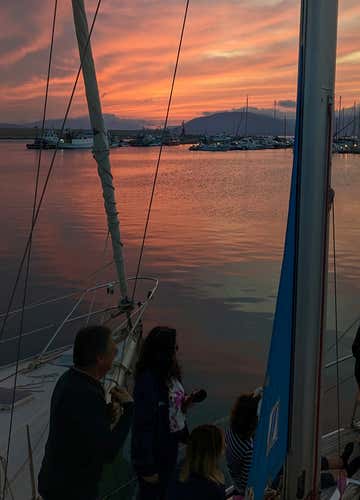 Boat tour in Alghero with an aperitif at sunset