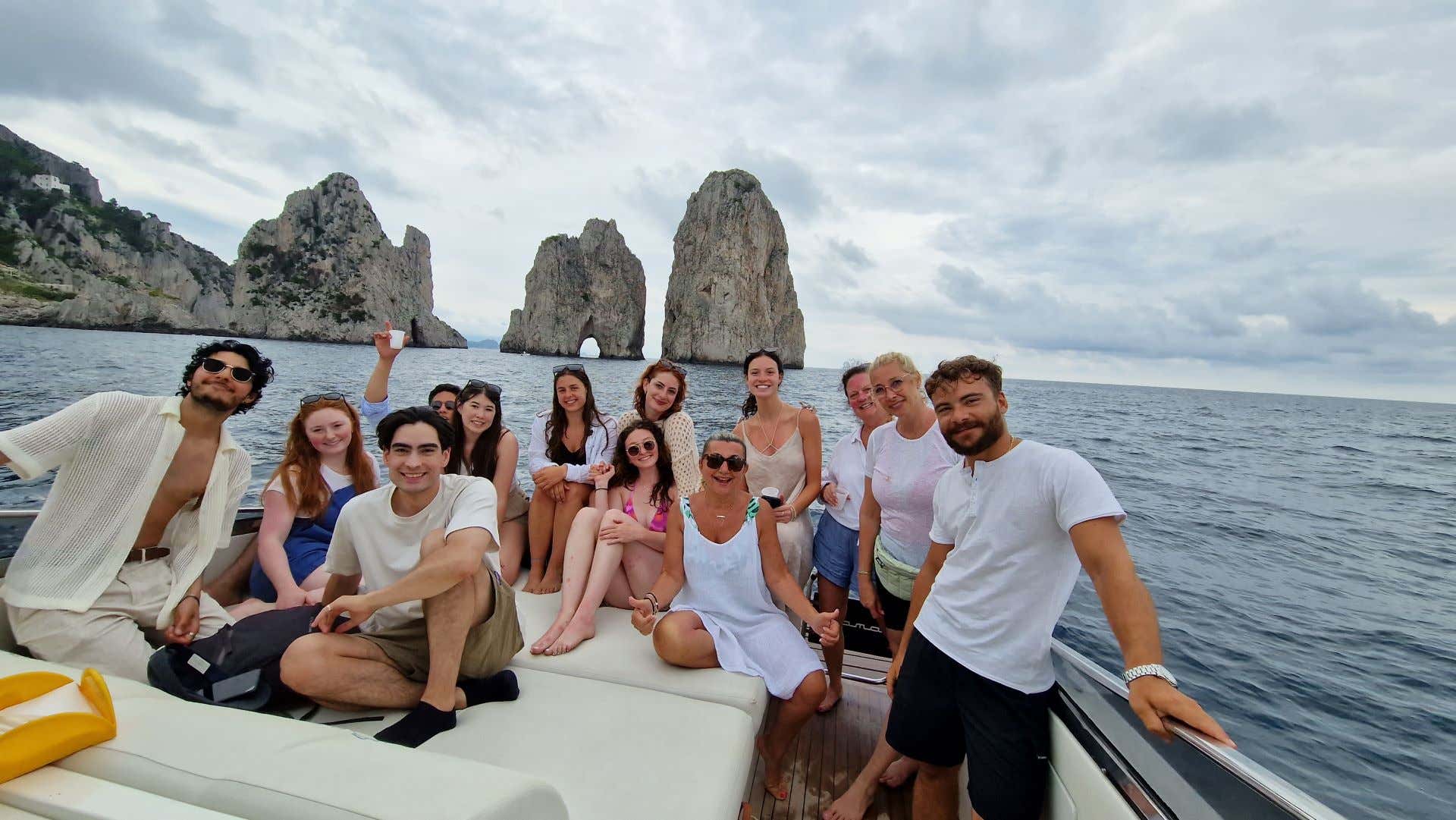 Tour in barca a Positano e Amalfi con pranzo