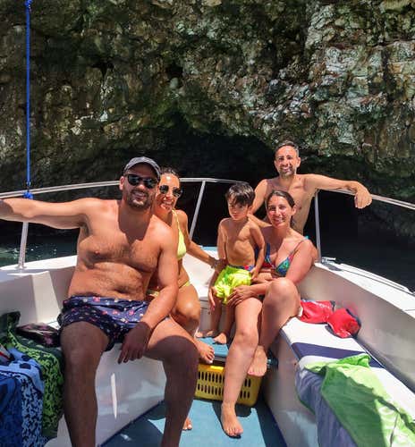 Escursione in barca di 3 ore alle grotte marine di Santa Maria di Leuca