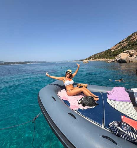 Whole day dinghy tour to Tavolara and Molara