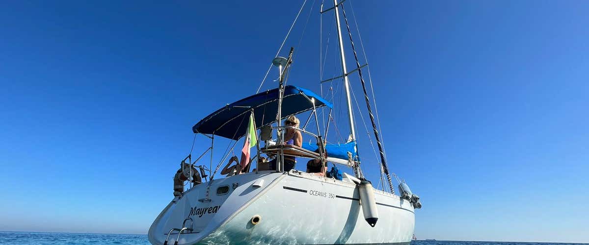 Half-day sailing tour in Mondello with aperitif