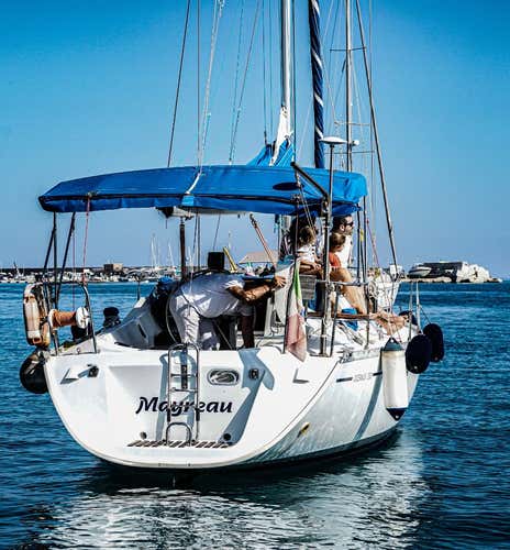 Tour di mezza giornata in barca a vela a Mondello con aperitivo
