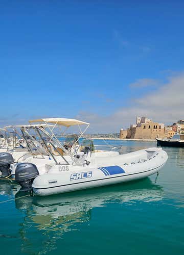 Noleggio gommone Sacs a Castellammare del Golfo - 5,9 m, 40 CV