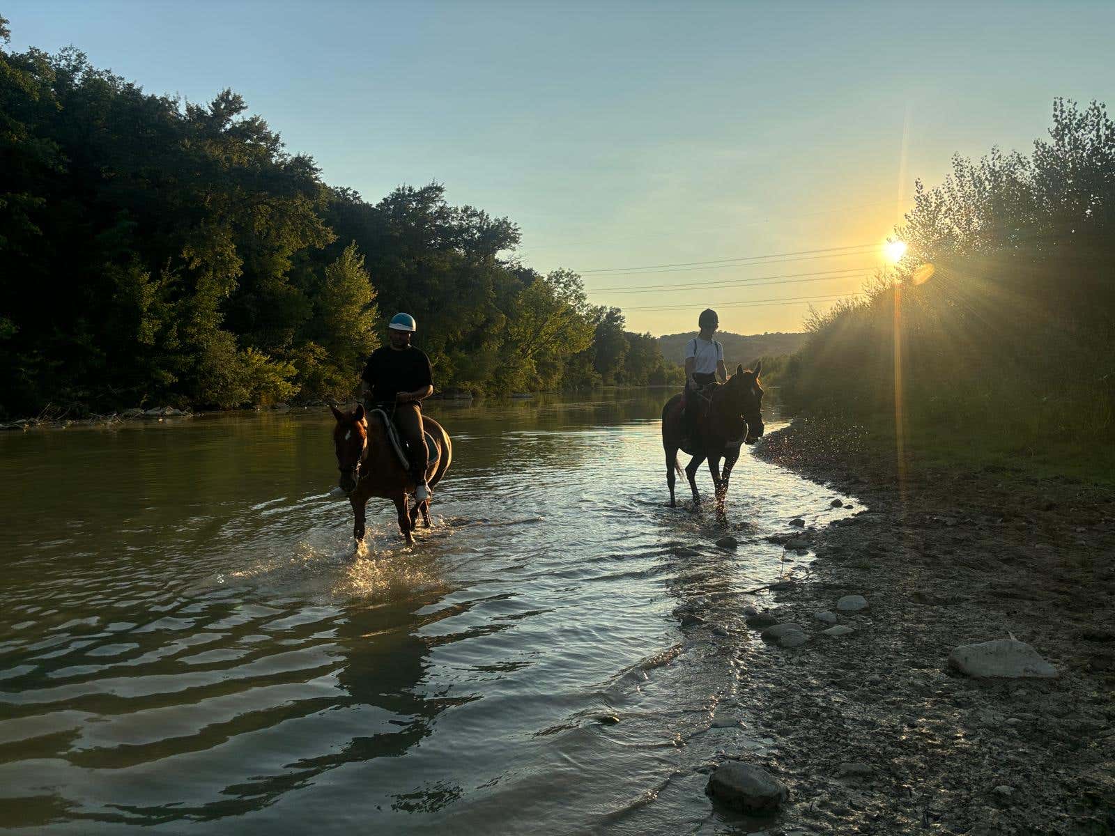 Passeggiata a cavallo tra i fiumi a Paganico