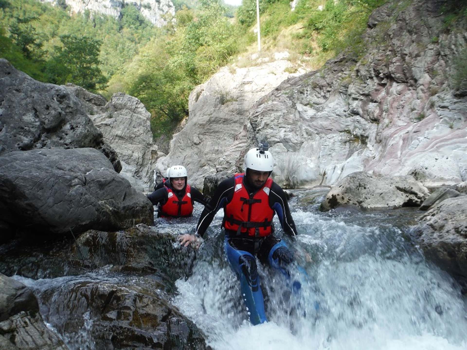 Canyoning Bagni di Lucca