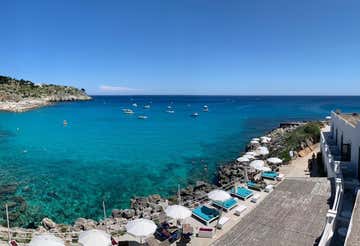 3-hour boat trip from Castro along the Salento coast with aperitif