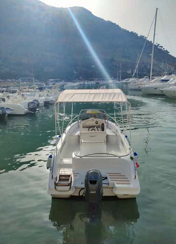 Noleggio barca senza patente a Castellammare del Golfo - 5,80 m, 40 CV