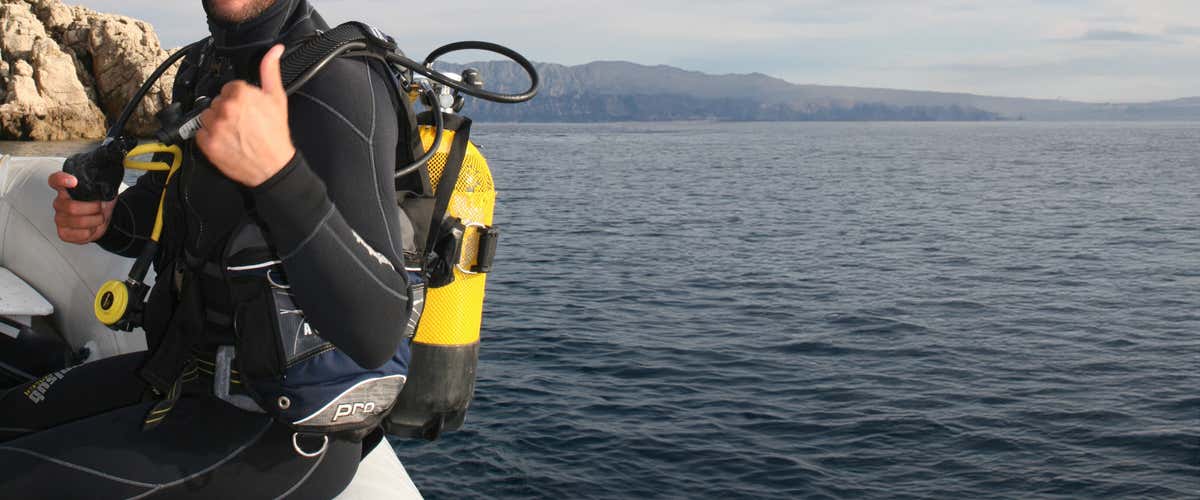 Immersione subacquea a Golfo Aranci 