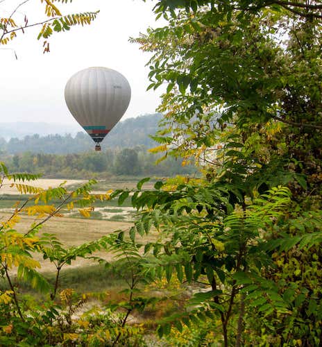 Volo in mongolfiera privato a Barolo (Cuneo)