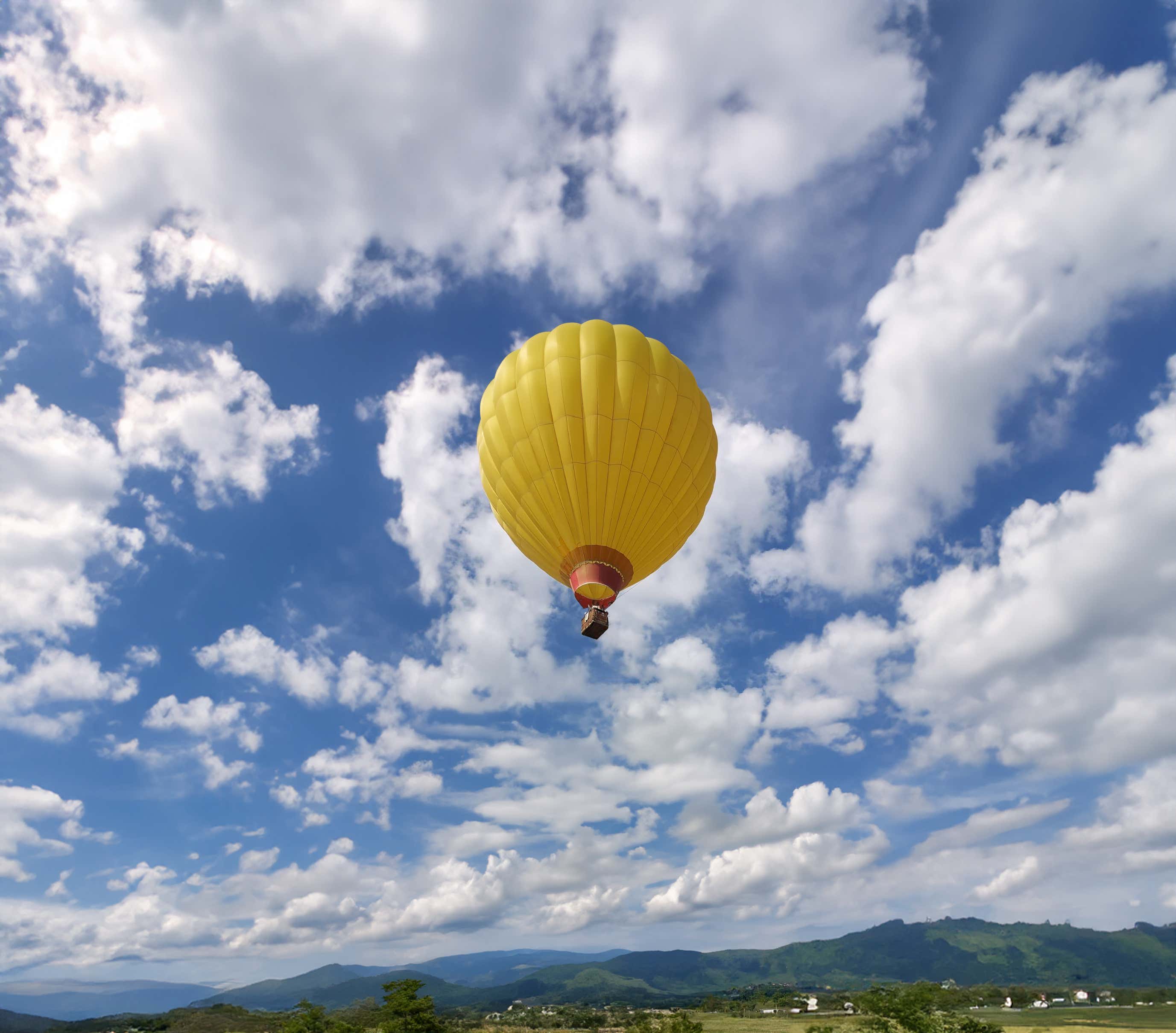 Volo privato in mongolfiera a Thiene in provincia di Vicenza