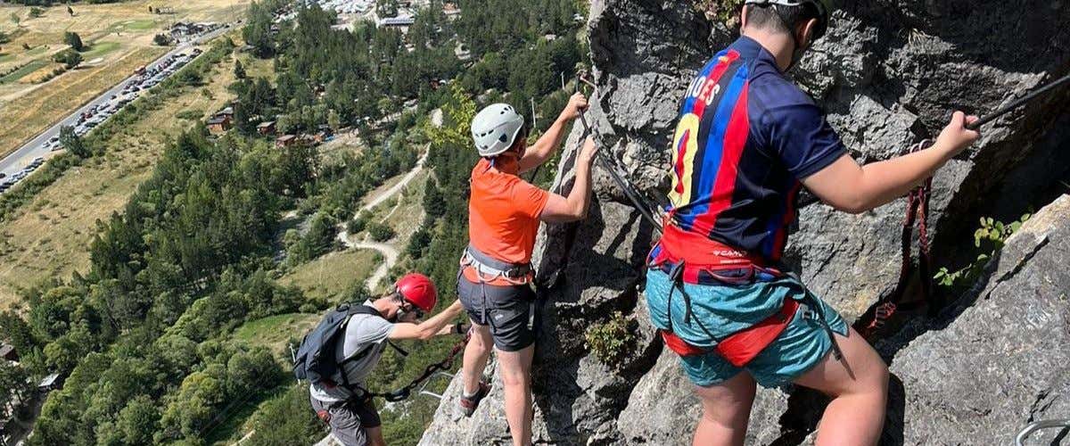 Via Ferrata del Rouas in Bardonecchia