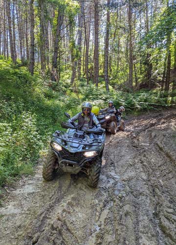 2½-hour quad tour in the mountains in the province of Florence