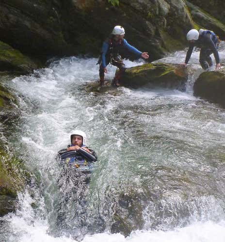 Canyoning in the Sesia Gorges - Balmuccia (VC)