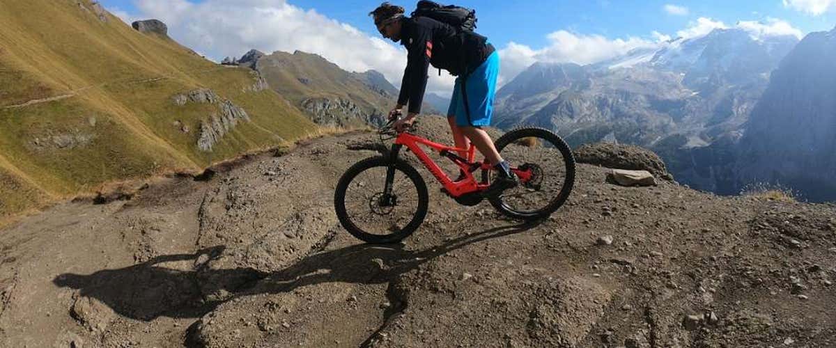 Private Mountain Bike Tour on the Sellaronda (BZ)