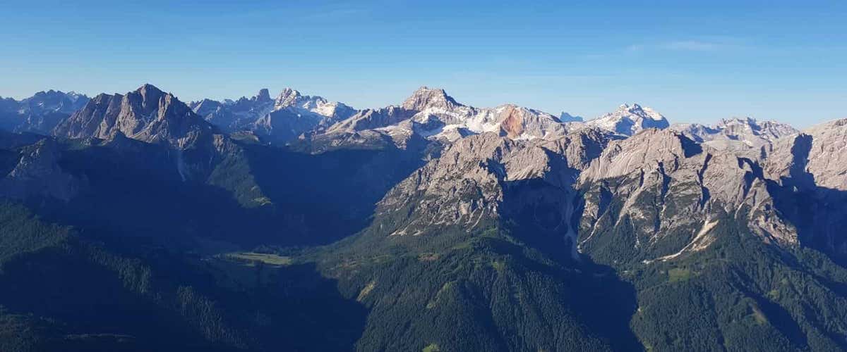 Volo privato in mongolfiera in Val Pusteria