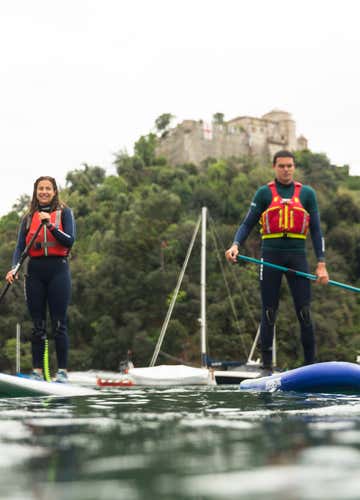 Tour e lezione di SUP lungo la costa di Portofino
