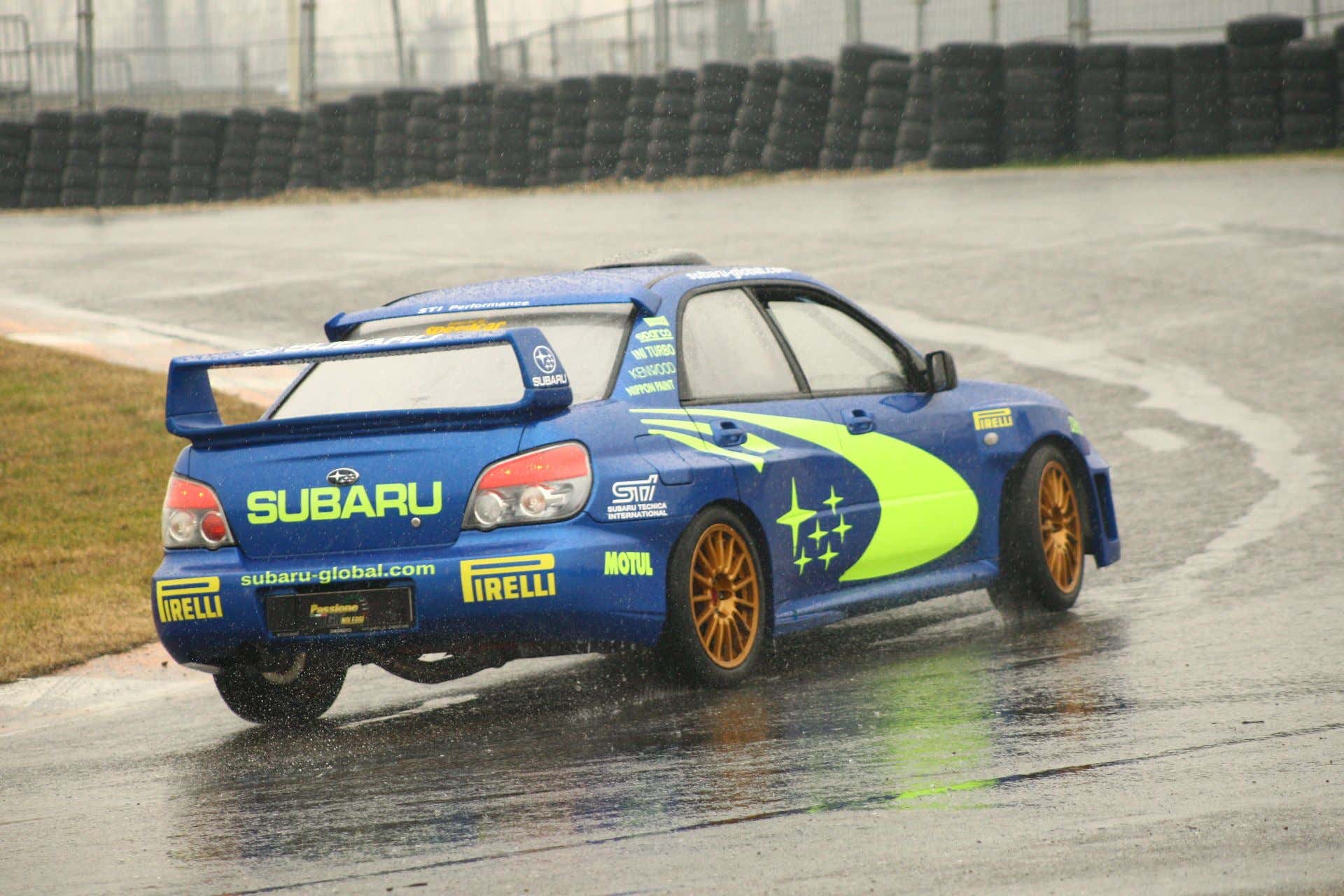 Guida sportiva in Subaru Impreza WRC al Lignano Circuit