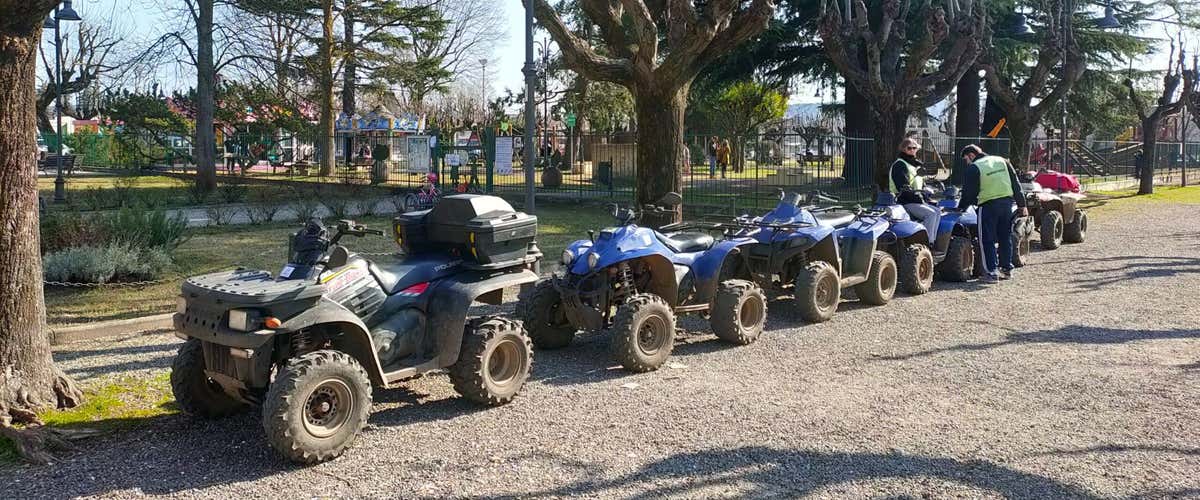 Escursione panoramica in quad sul Lago Maggiore con aperitivo