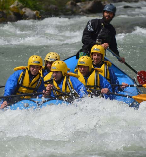 SUPER Integral rafting on the Noce River in Trentino