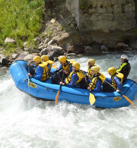 Rafting Rio Claro on the Noce River in Trentino